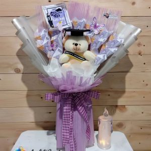 BuketBonekaPurpleArtJember