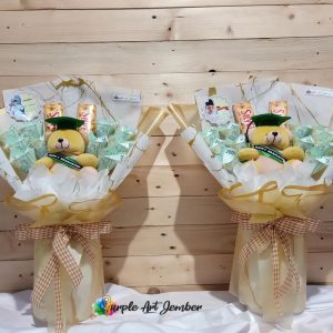 BuketBonekaPurpleArtJember